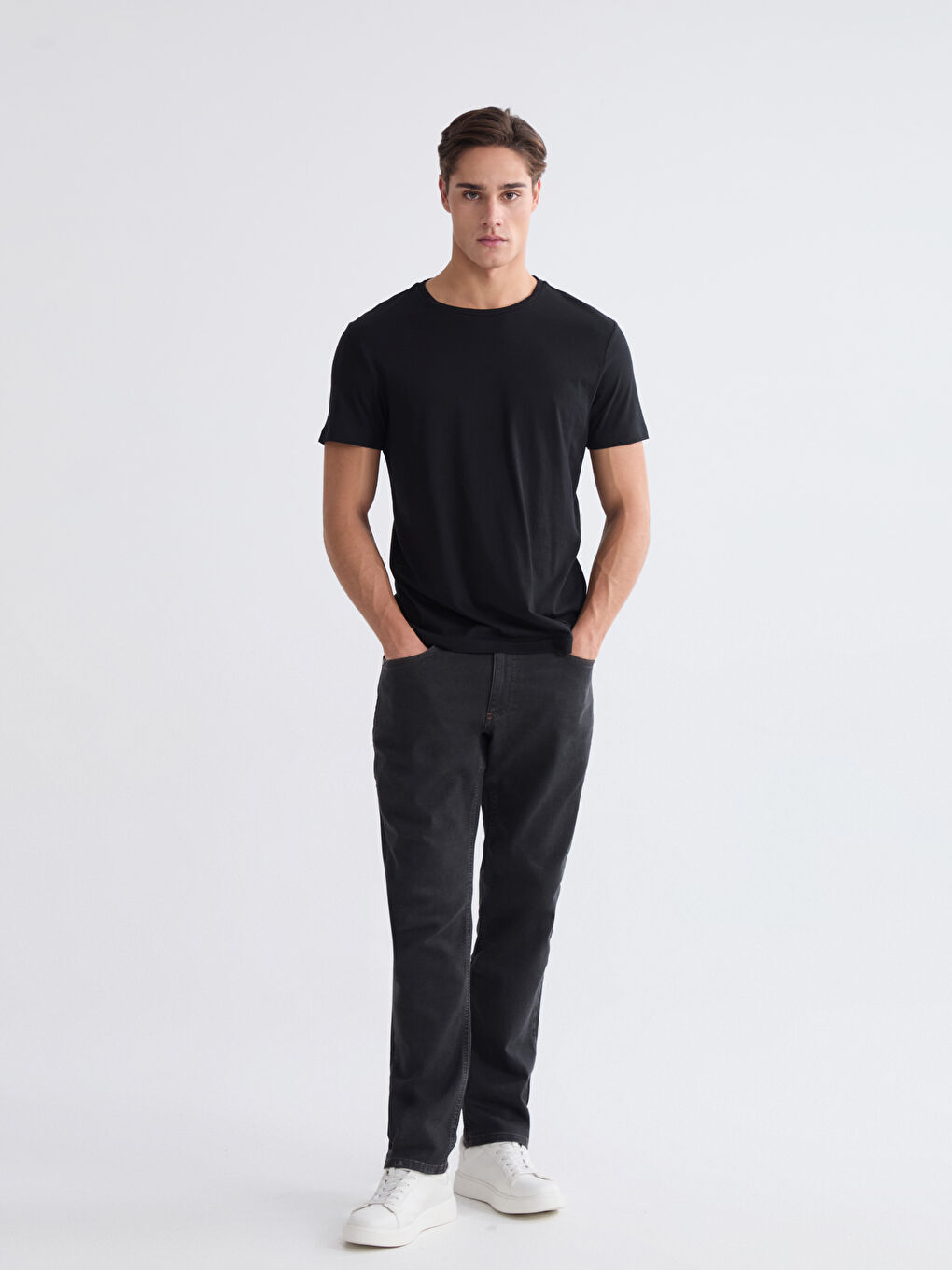 Gri 779 Regular Fit Erkek Jean Pantolon-1