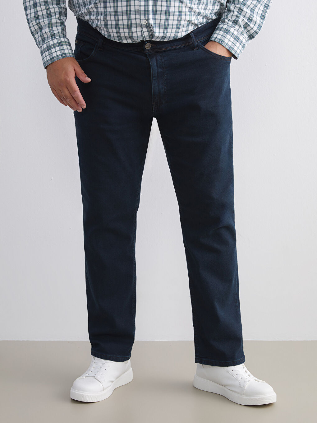 Yeşil 779 Regular Fit Erkek Jean Pantolon-5