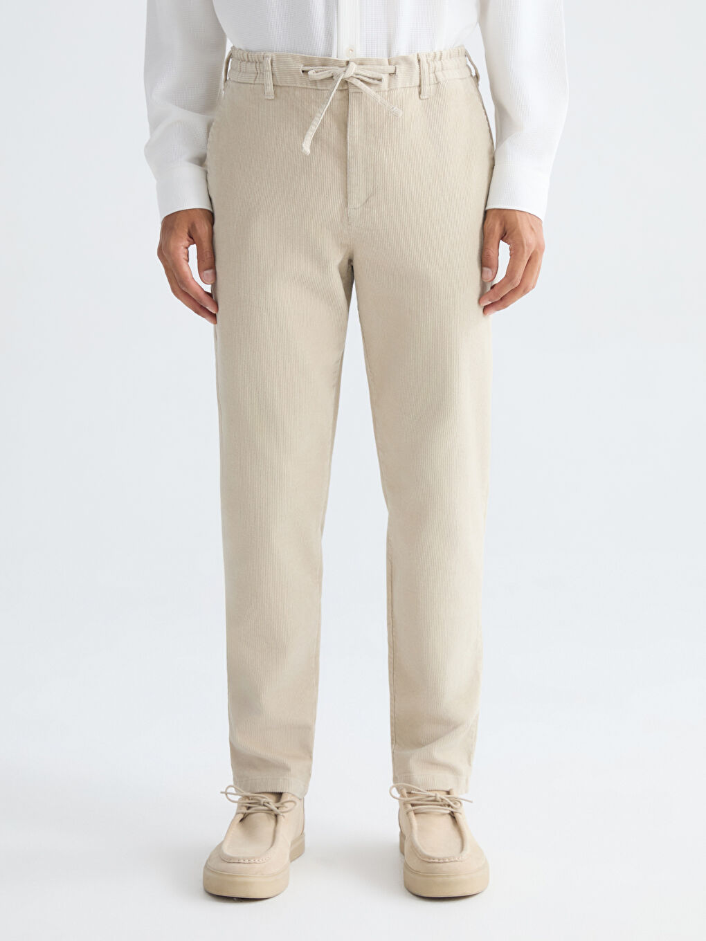 پانتۆڵی مەخمەڵی فیتی ئاسایی بۆ پیاوان-1