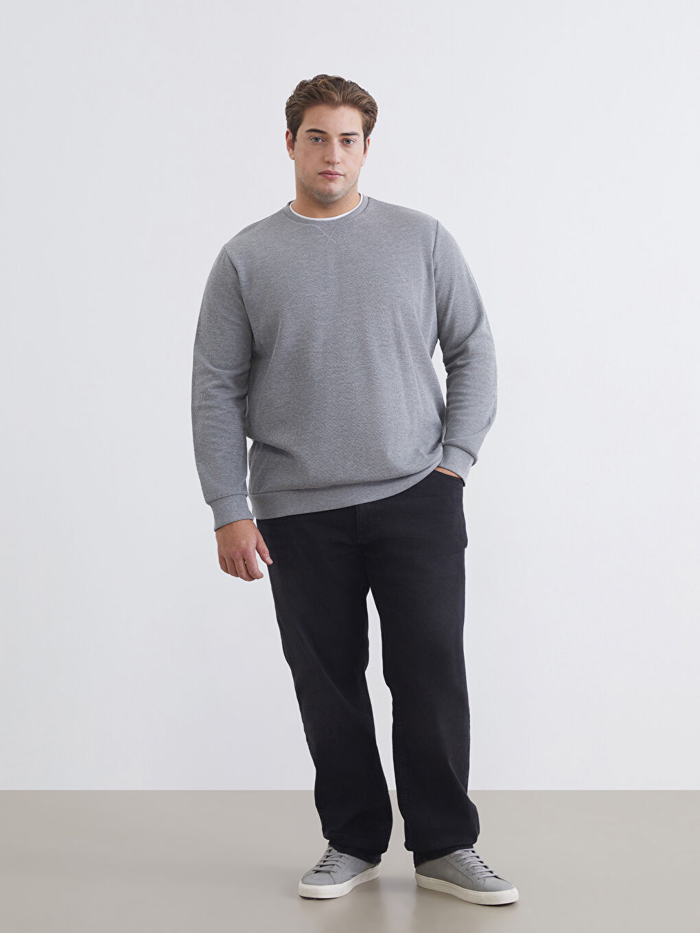 790 Джинсы Свободного Кроя для Мужчин-1