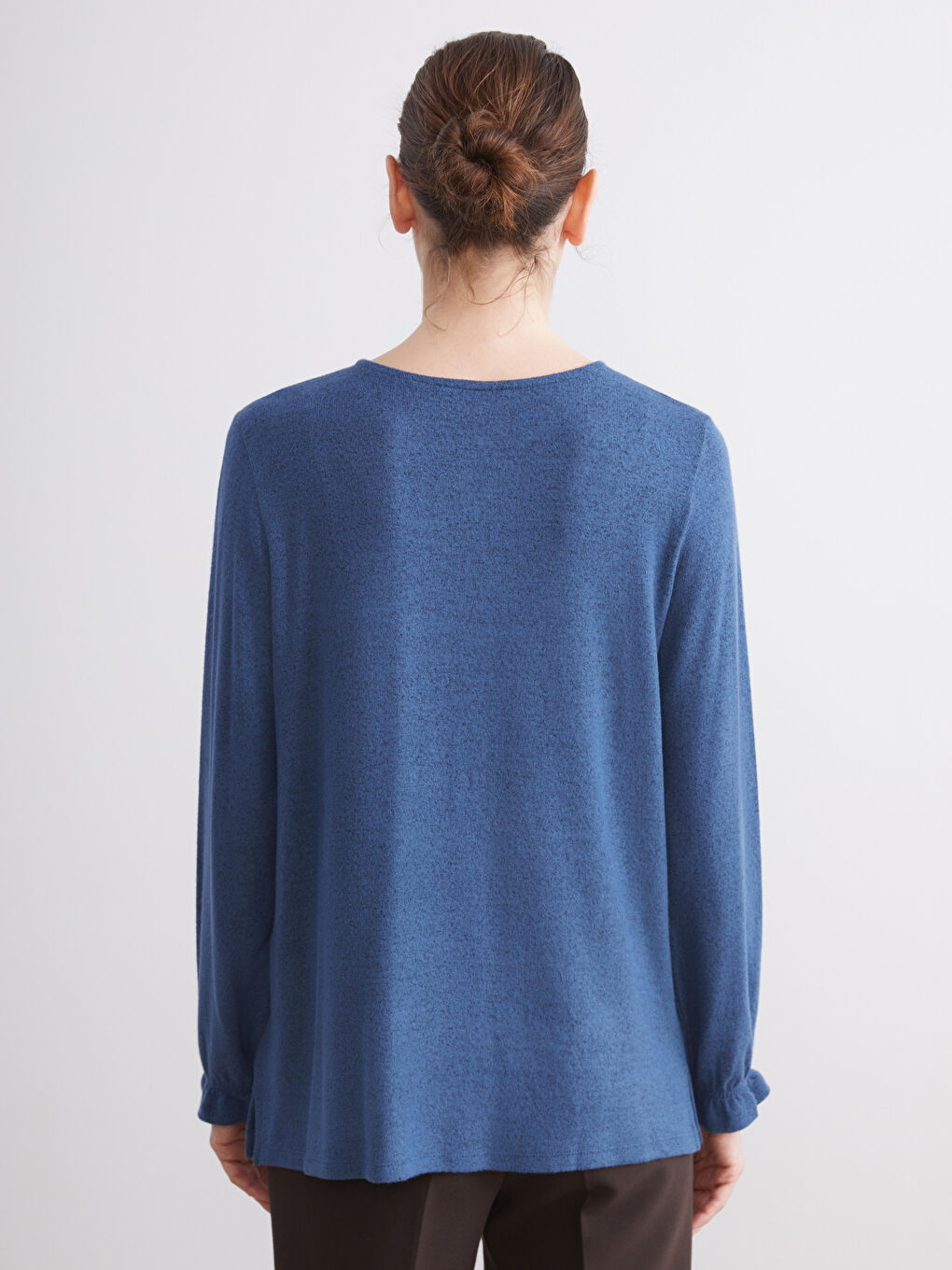 Crew Neck Blouse-3