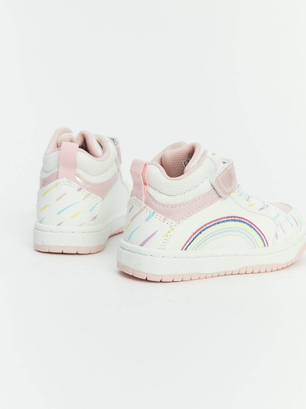 Baby Girls' Sneakers with Laces & Hook-and-Loop-3