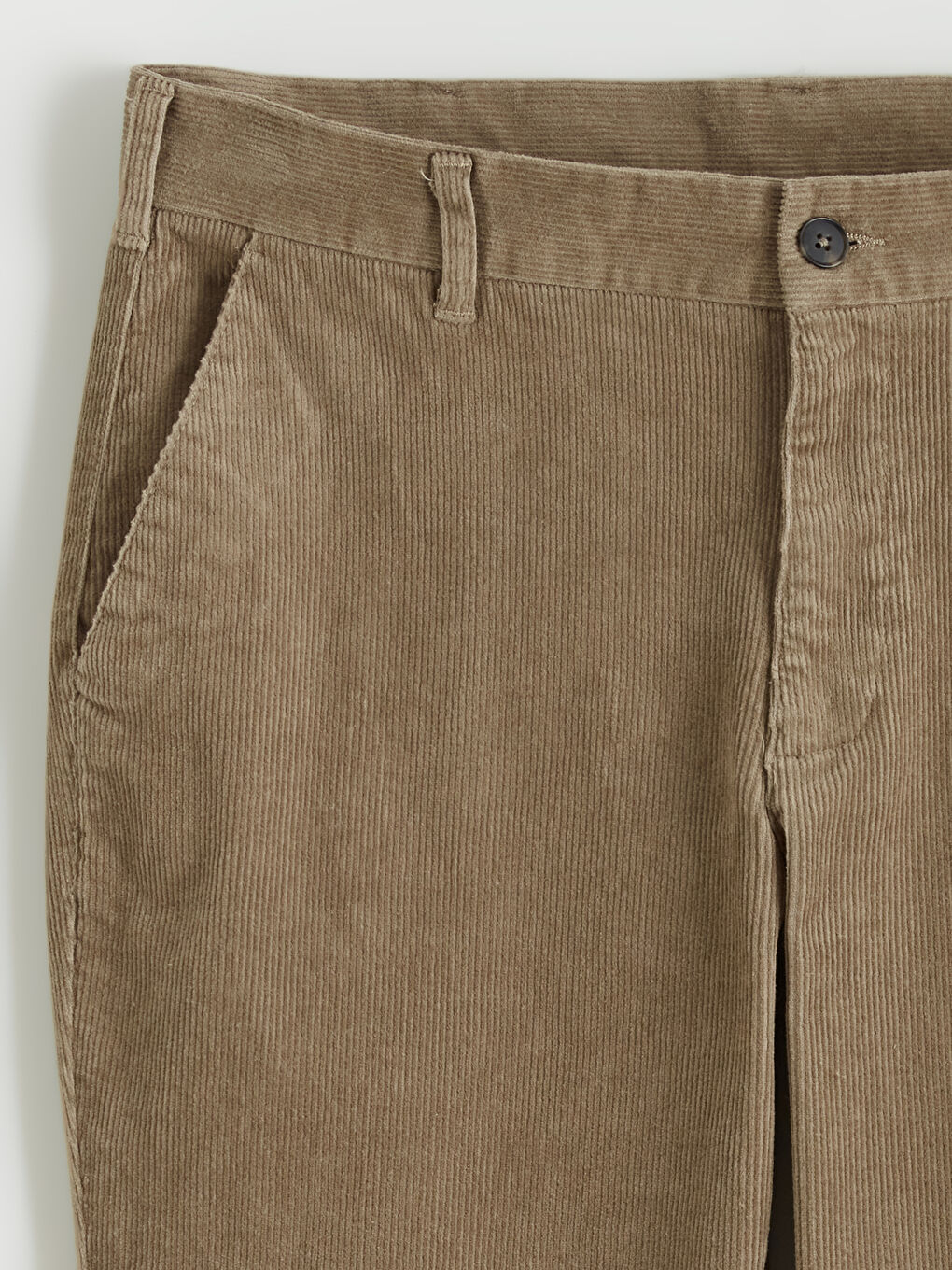 Kahverengi Standart Kalıp Erkek Pantolon-5