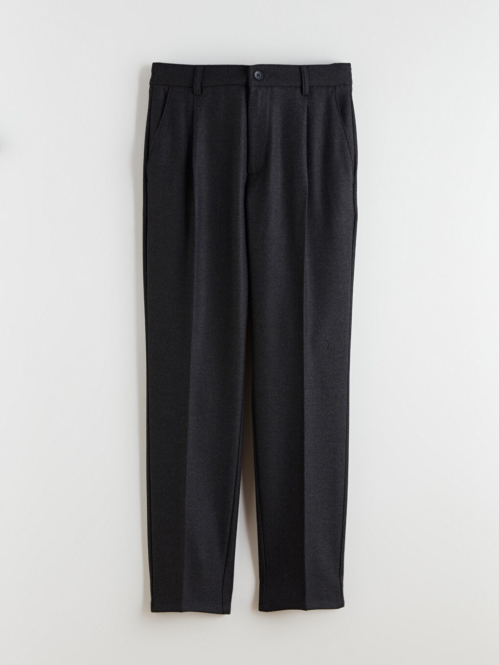 Antrasit Standart Kalıp Erkek Pantolon-4