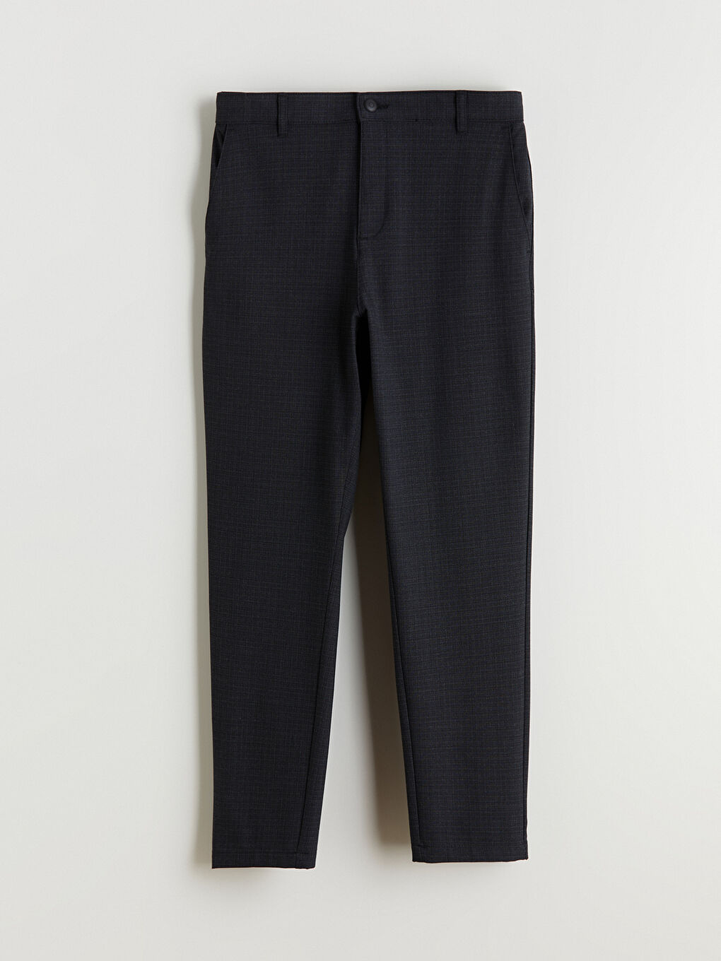 Siyah Slim Fit Erkek Pantolon-4