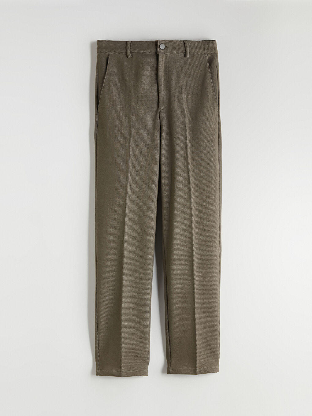 Yeşil Slim Fit Erkek Pantolon-4