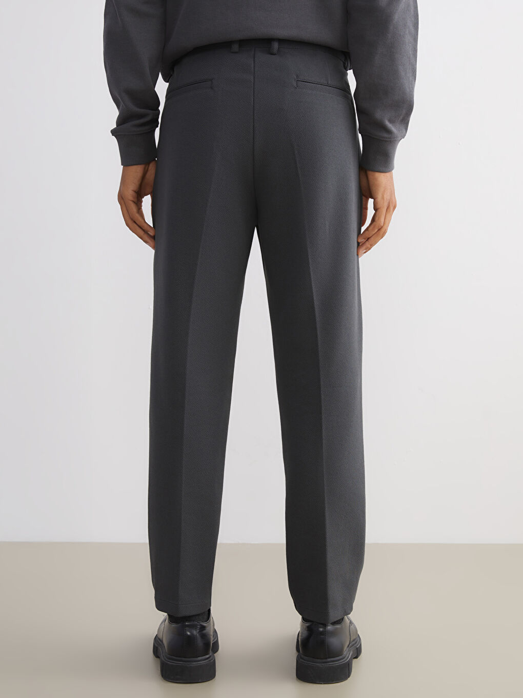 Antrasit Slim Fit Erkek Pantolon-3