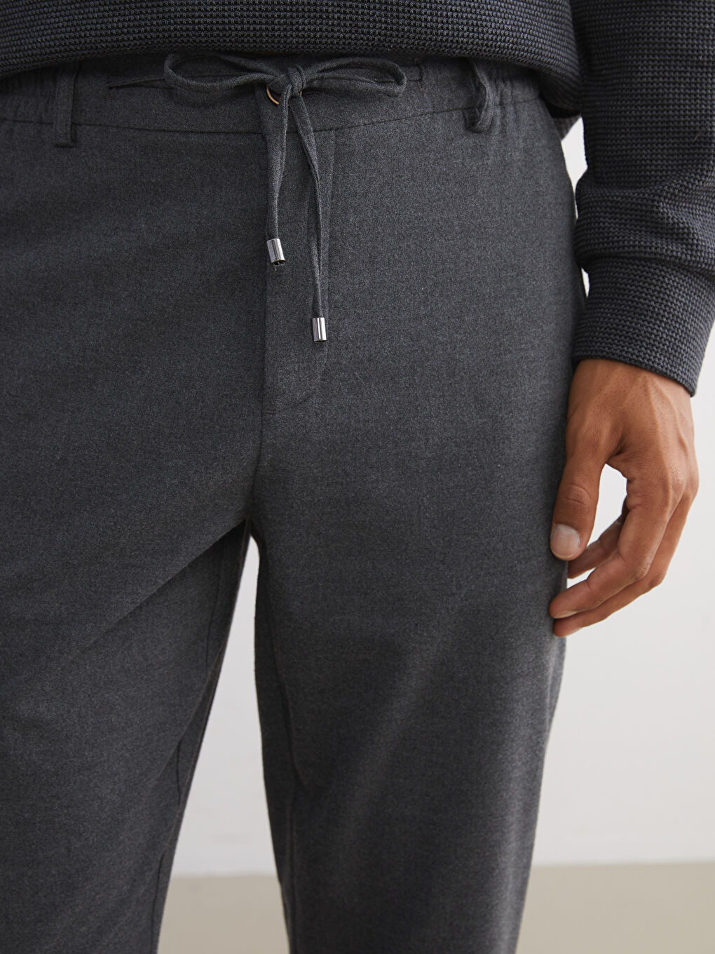 Standard Fit Men's Trousers-2