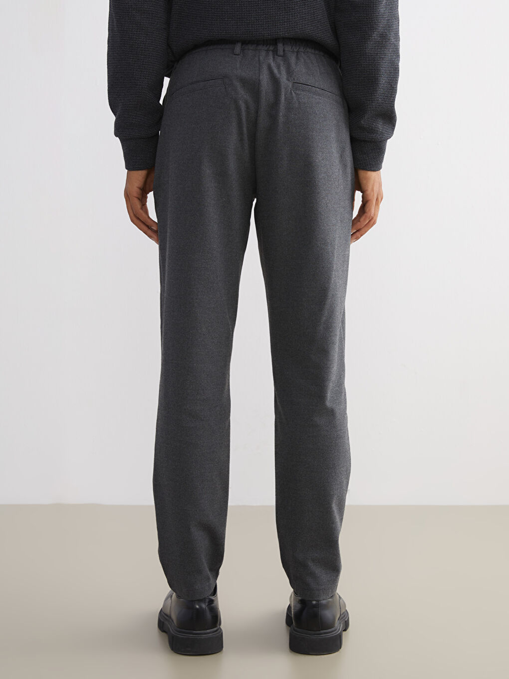 Standard Fit Men's Trousers-3