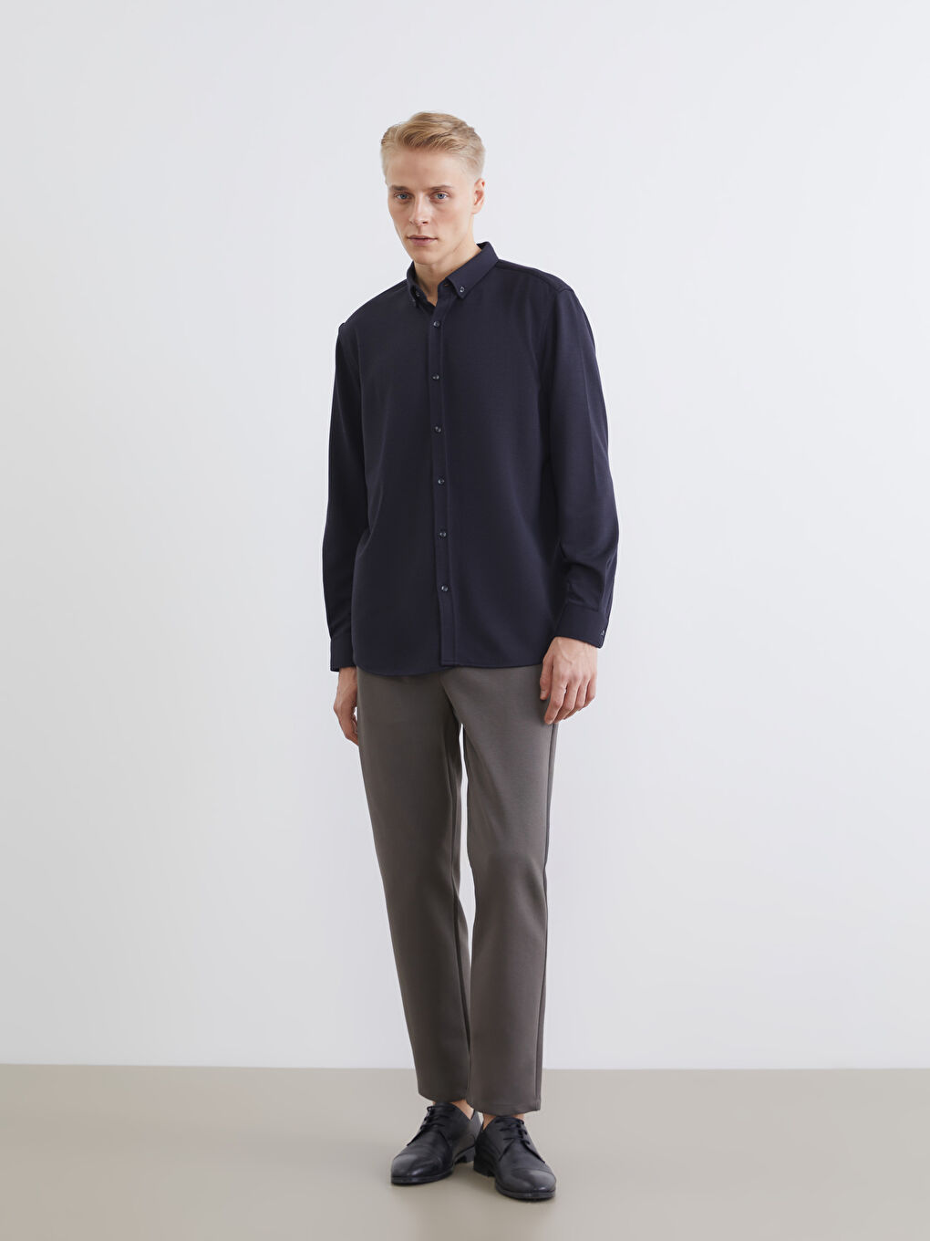 Haki Standart Kalıp Erkek Pantolon