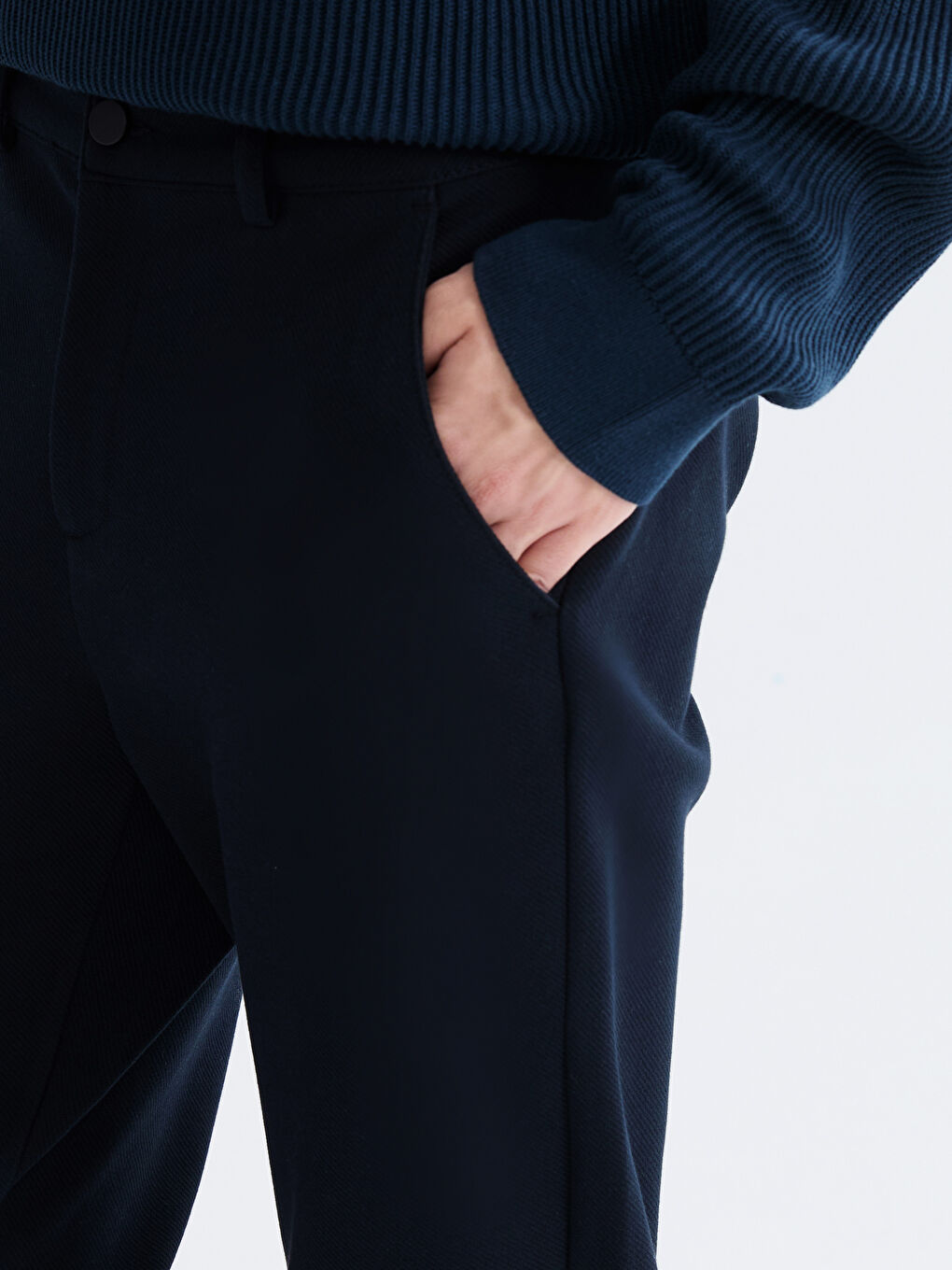 Standard Fit Men's Trousers-2