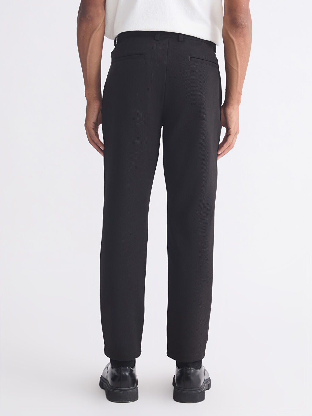 Kahverengi Standart Kalıp Erkek Pantolon-3