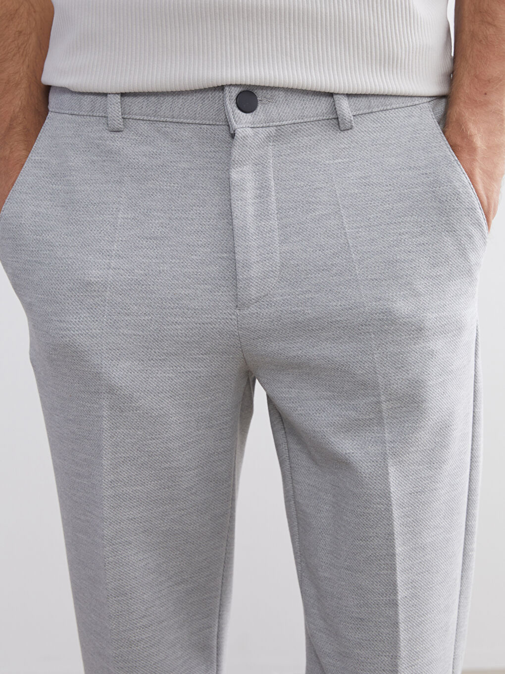 Standard Fit Men's Trousers-2