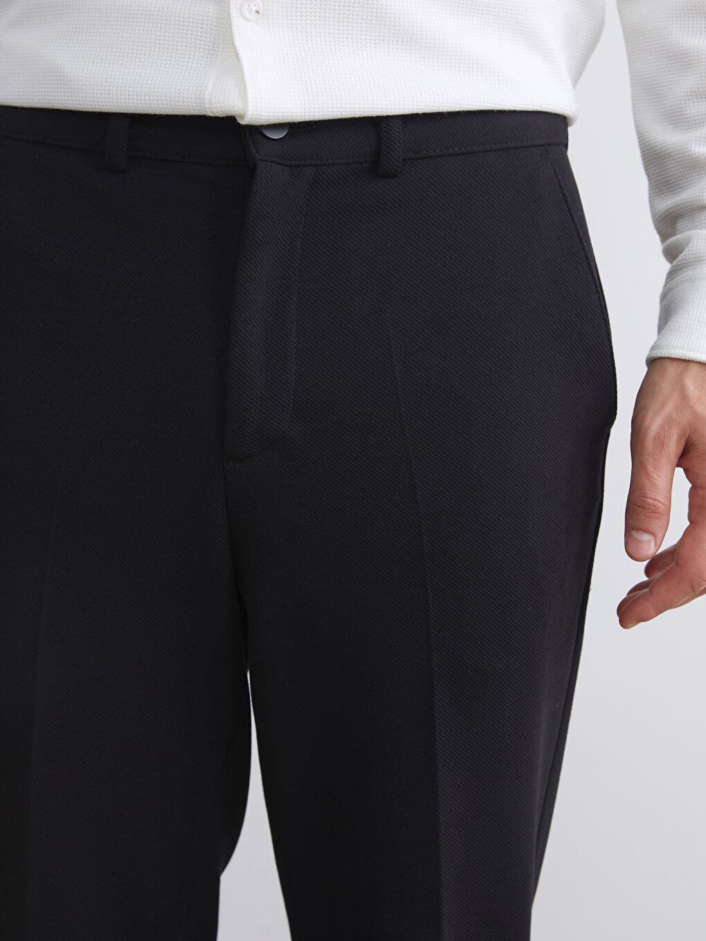 Standard Fit Men's Trousers-2