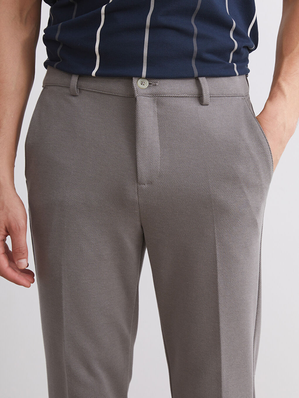 Standard Fit Men's Trousers-2