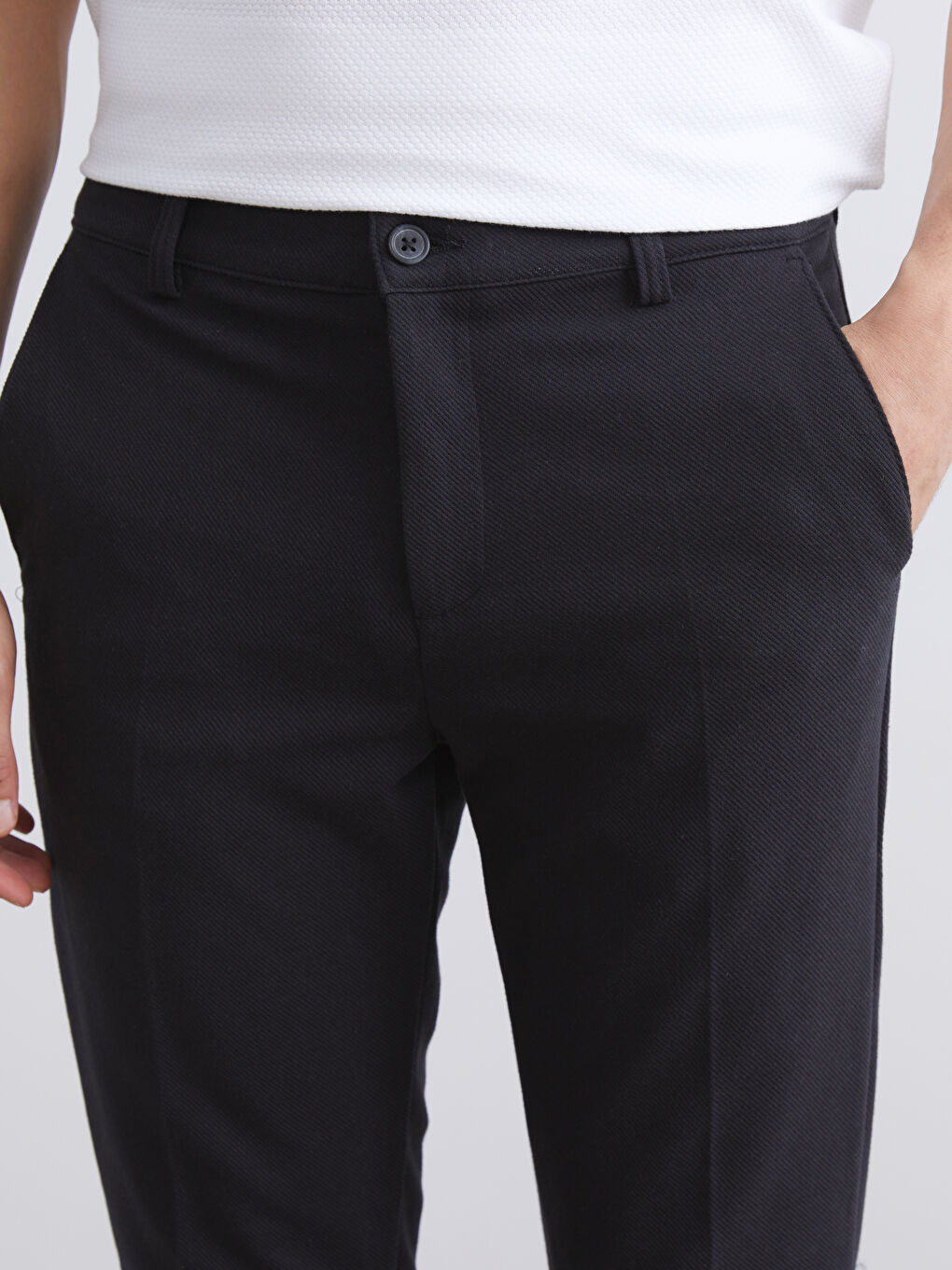 Standard Fit Men's Trousers-2