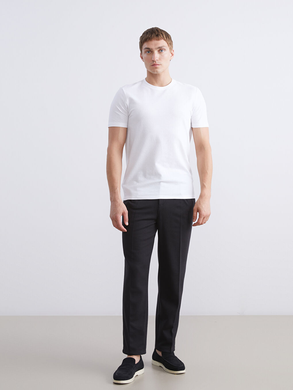 Standard Fit Men's Trousers-2