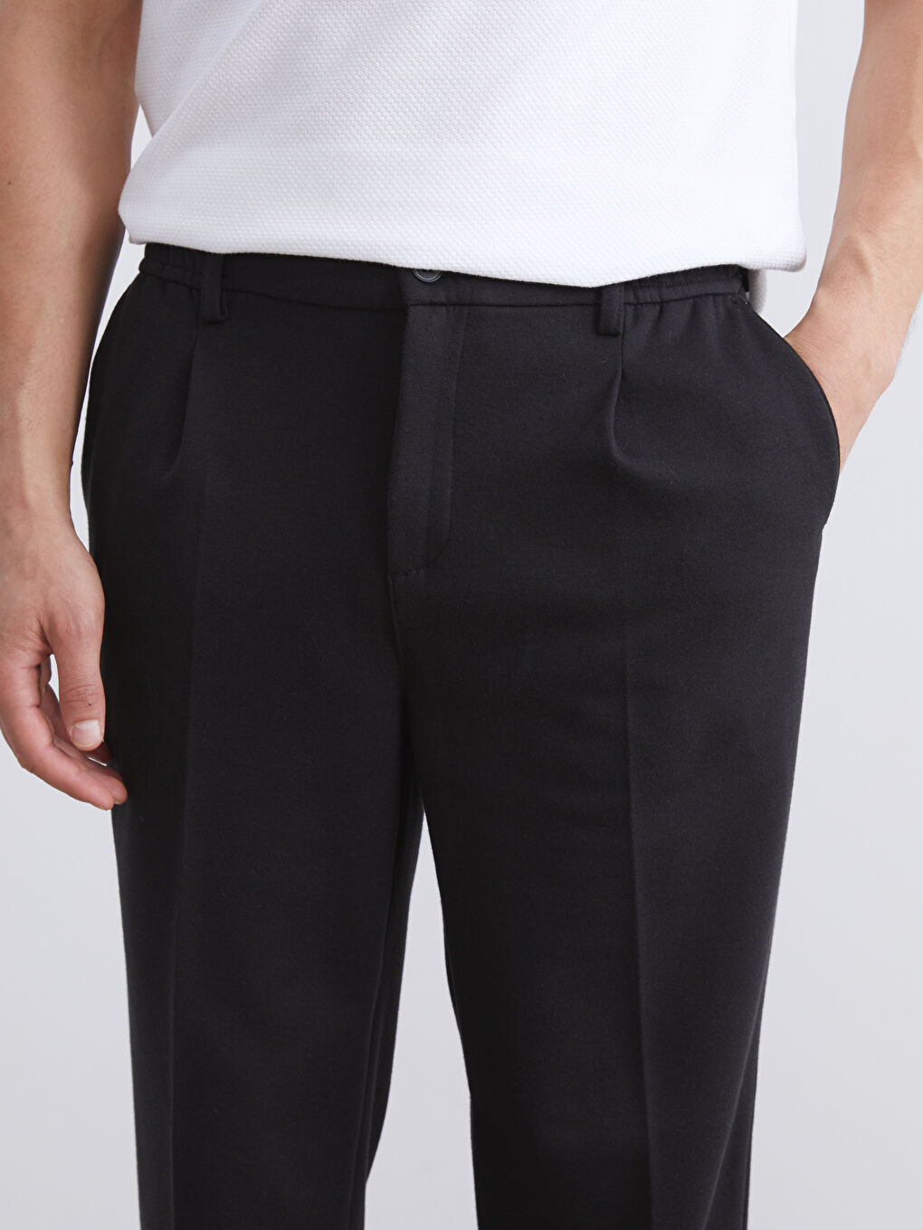 Standard Fit Men's Trousers-3