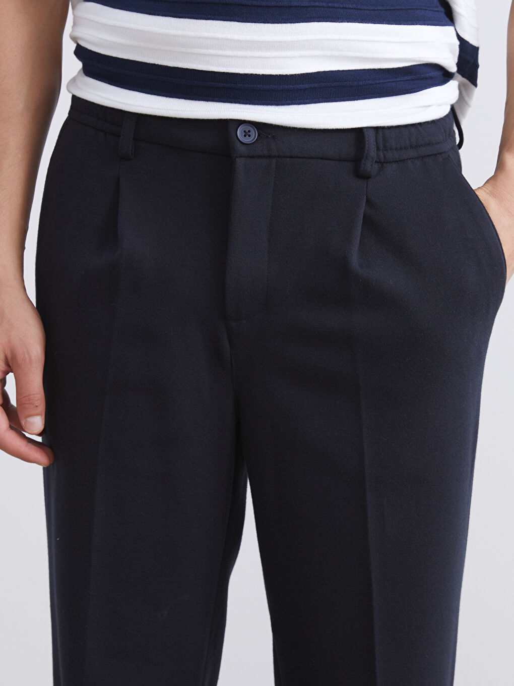 Standard Fit Men's Trousers-2