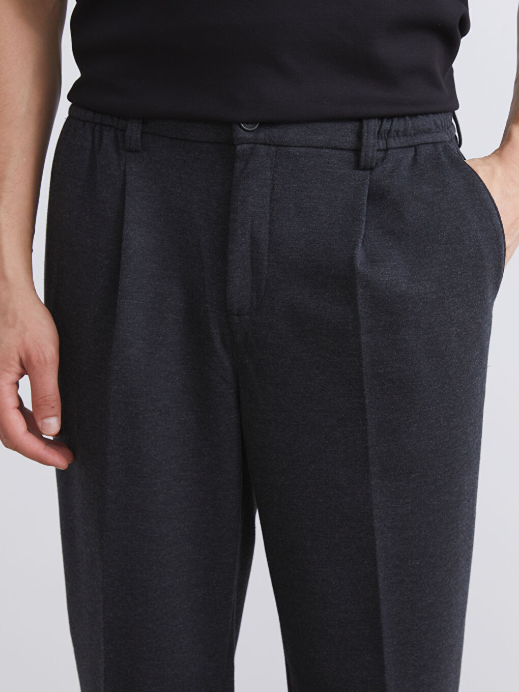 Standard Fit Men's Trousers-2