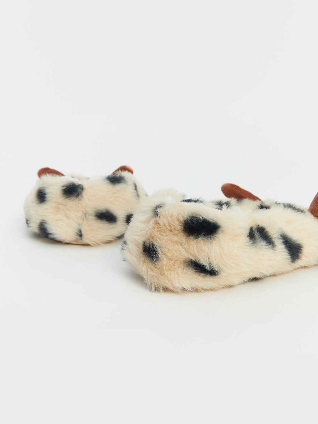 Animal Figure Plush Baby Girls' Slipper Boots-3