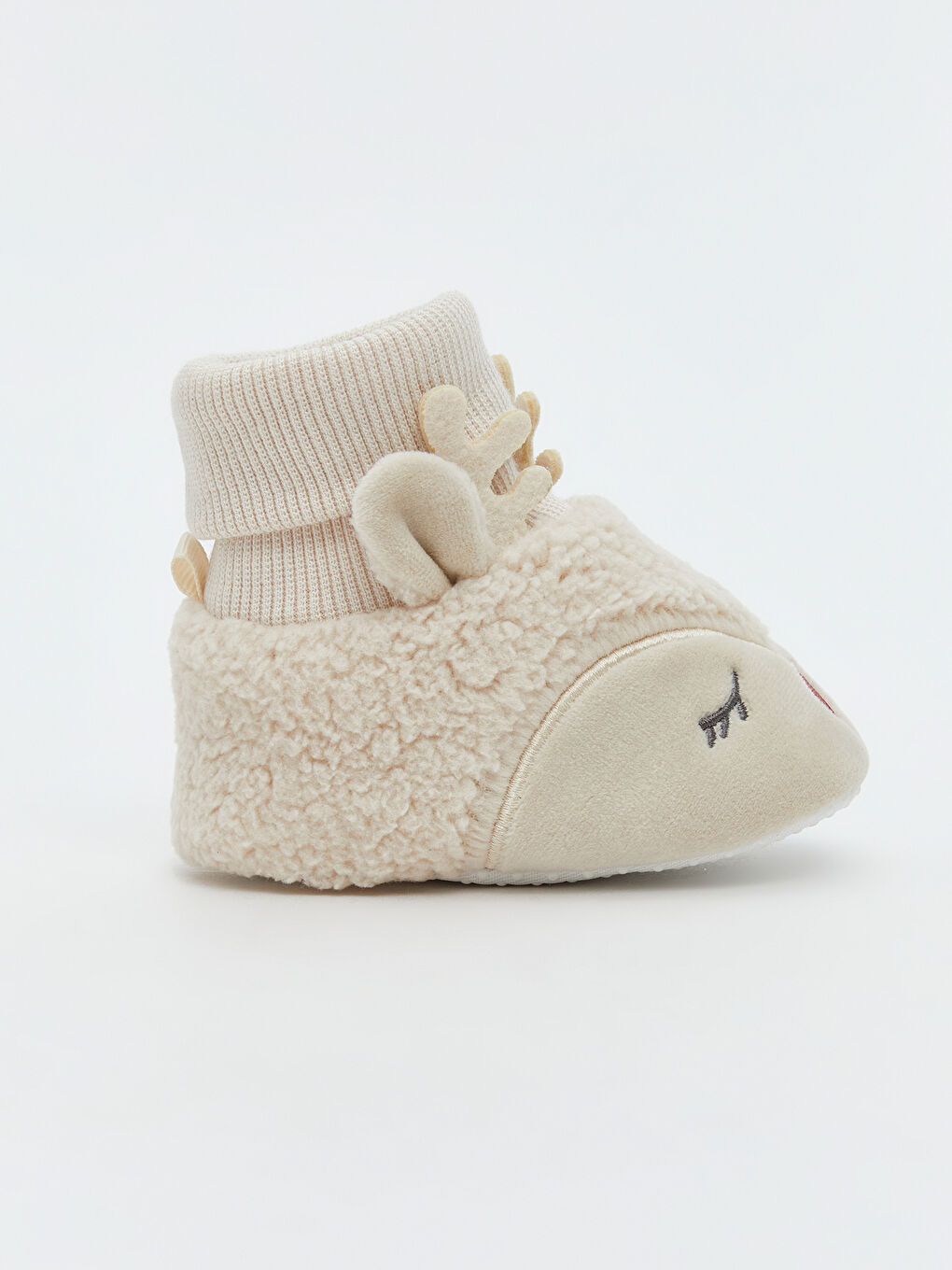 Пантофки тип боти за бебета момичета с животински фигурки-1