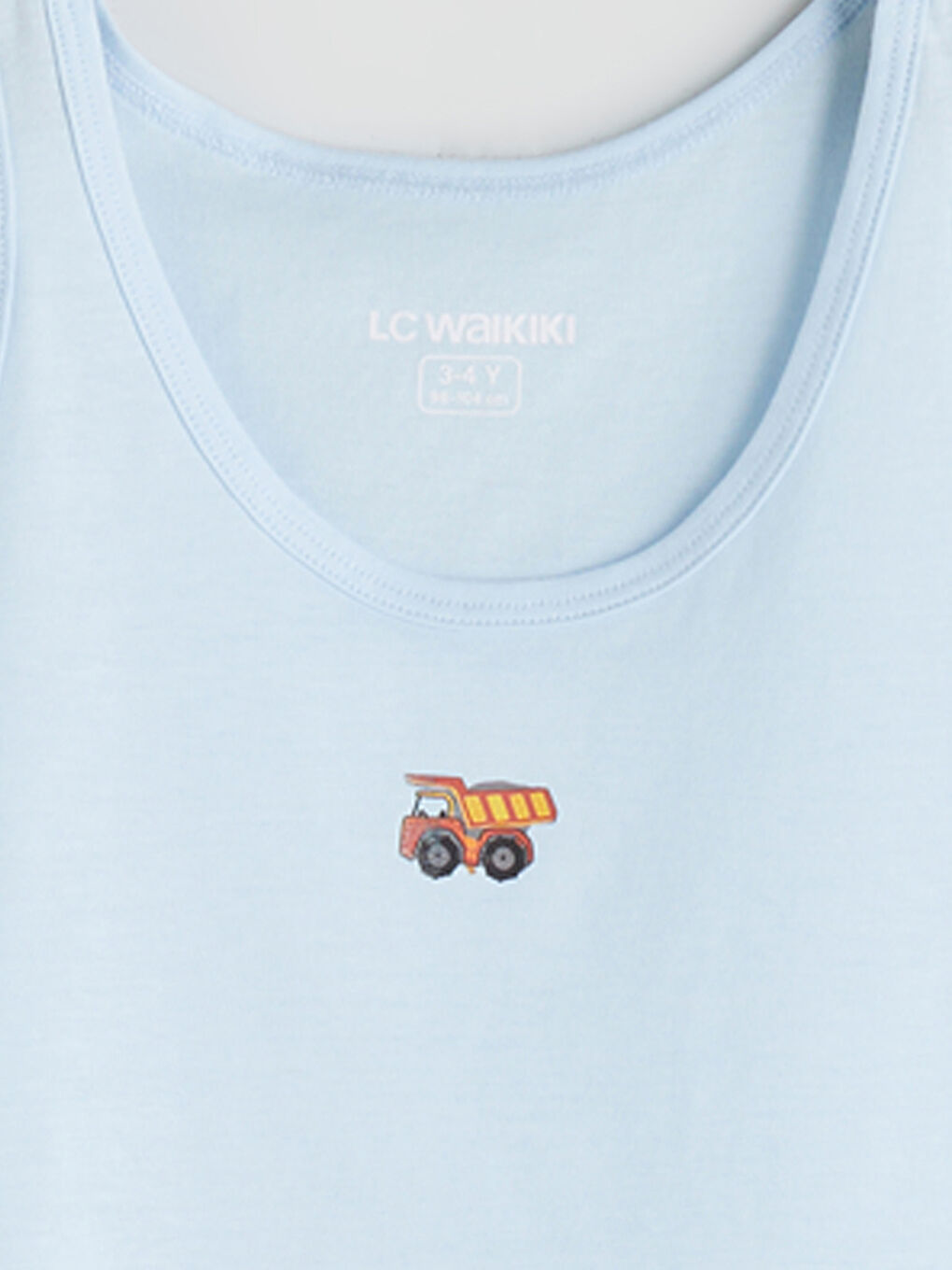 Mavi Baskılı Erkek Çocuk Atlet-2