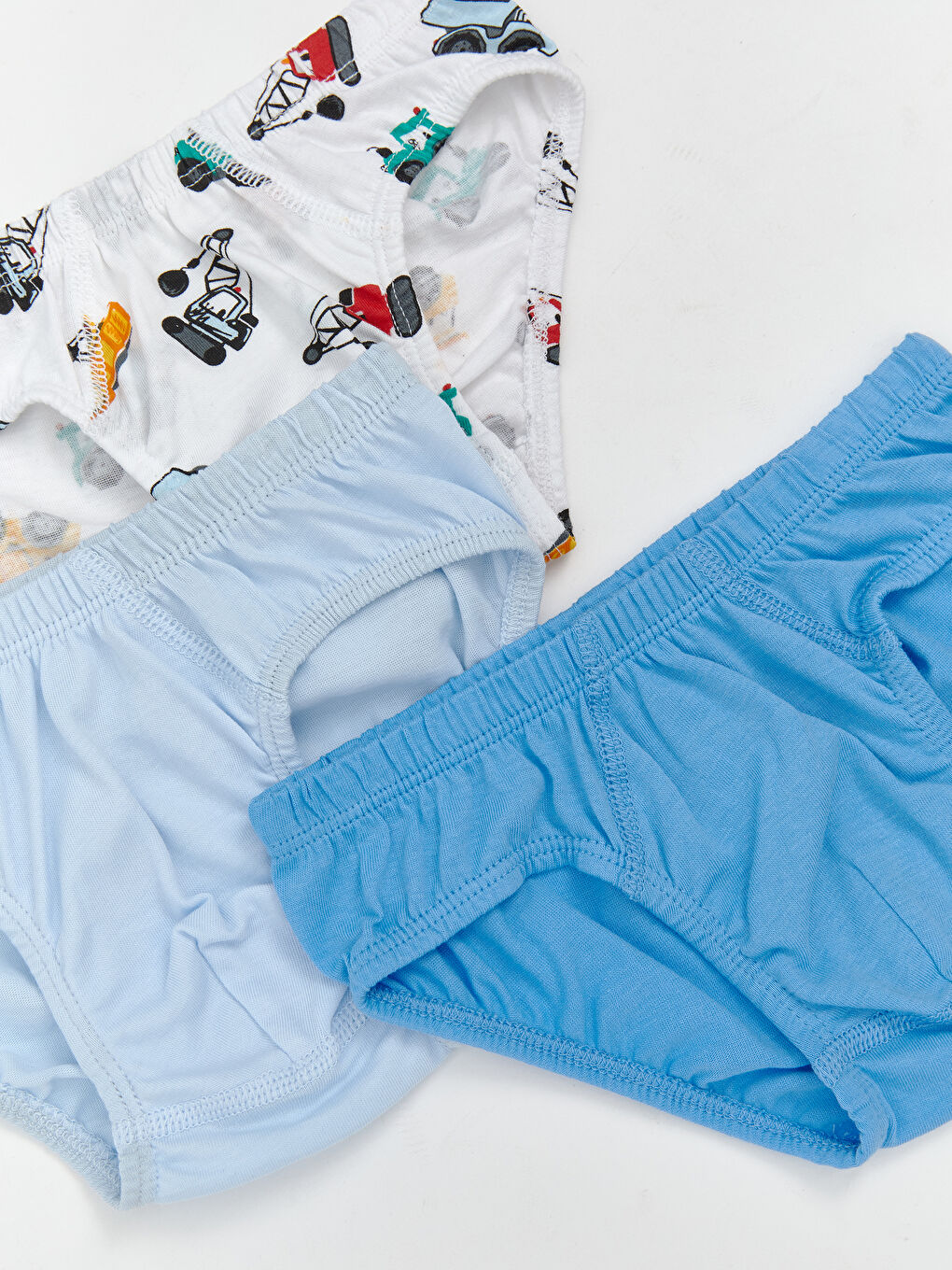 Boys' Printed Knickers with Elastic Waistband 3-Pack-1