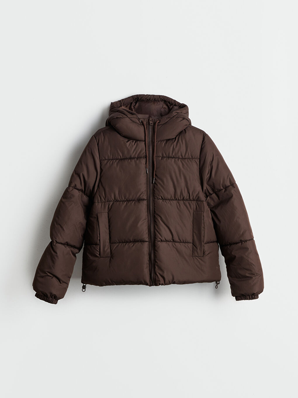 Ženska Puffer Jakna sa Kapuljačom-5