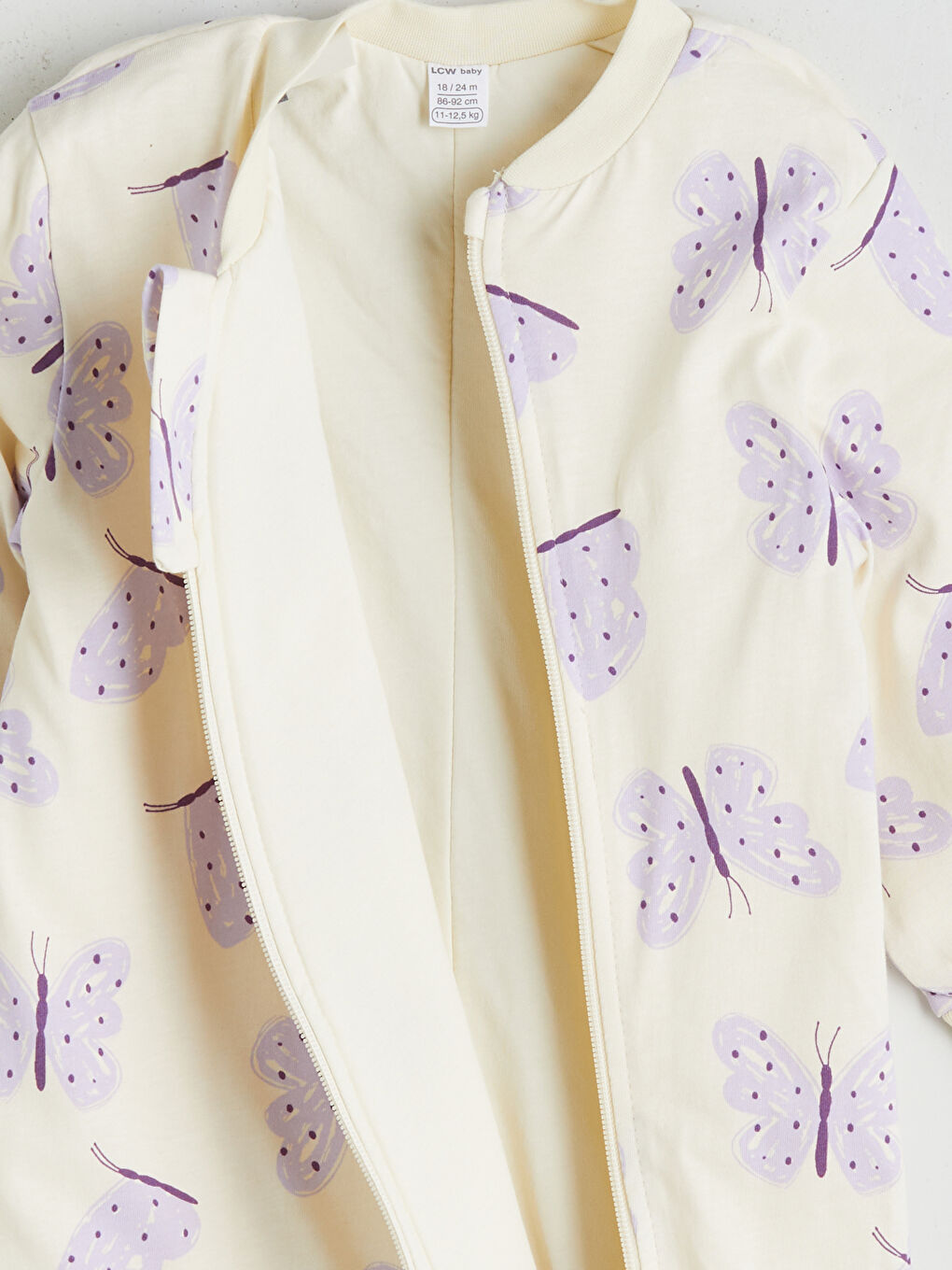 Ekru 1.6 Tog Kız Bebek Uyku Tulumu-1