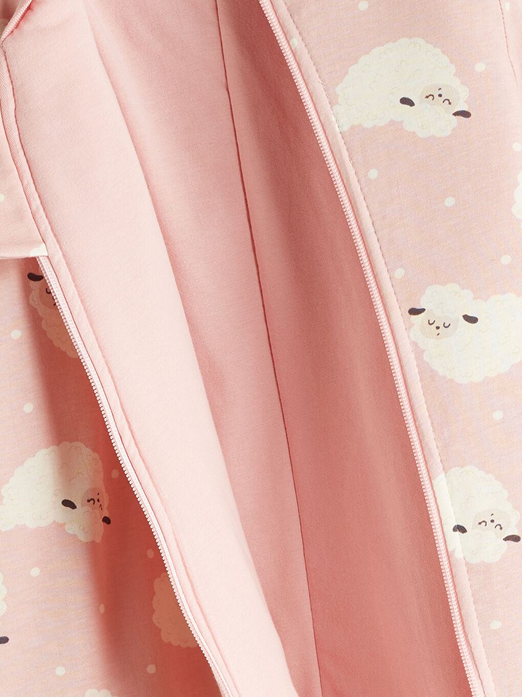 Pembe 2.5 Tog Bisiklet Yaka Uzun Kollu Kız Bebek Uyku Tulumu-1