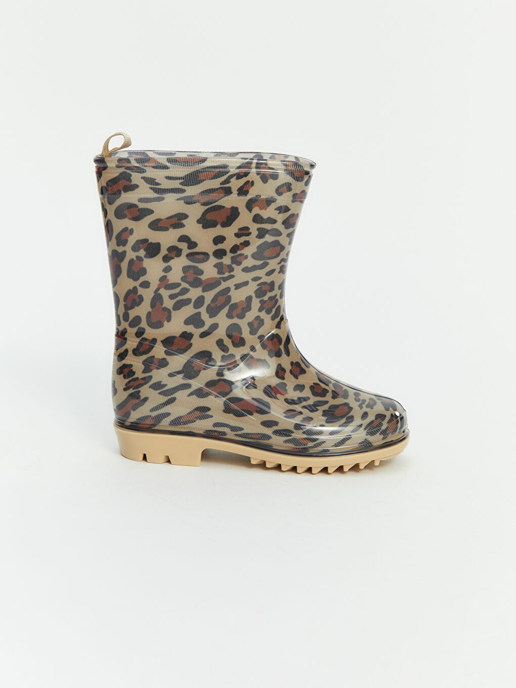 Baby Girl BEIGE Knee-High Boots-1