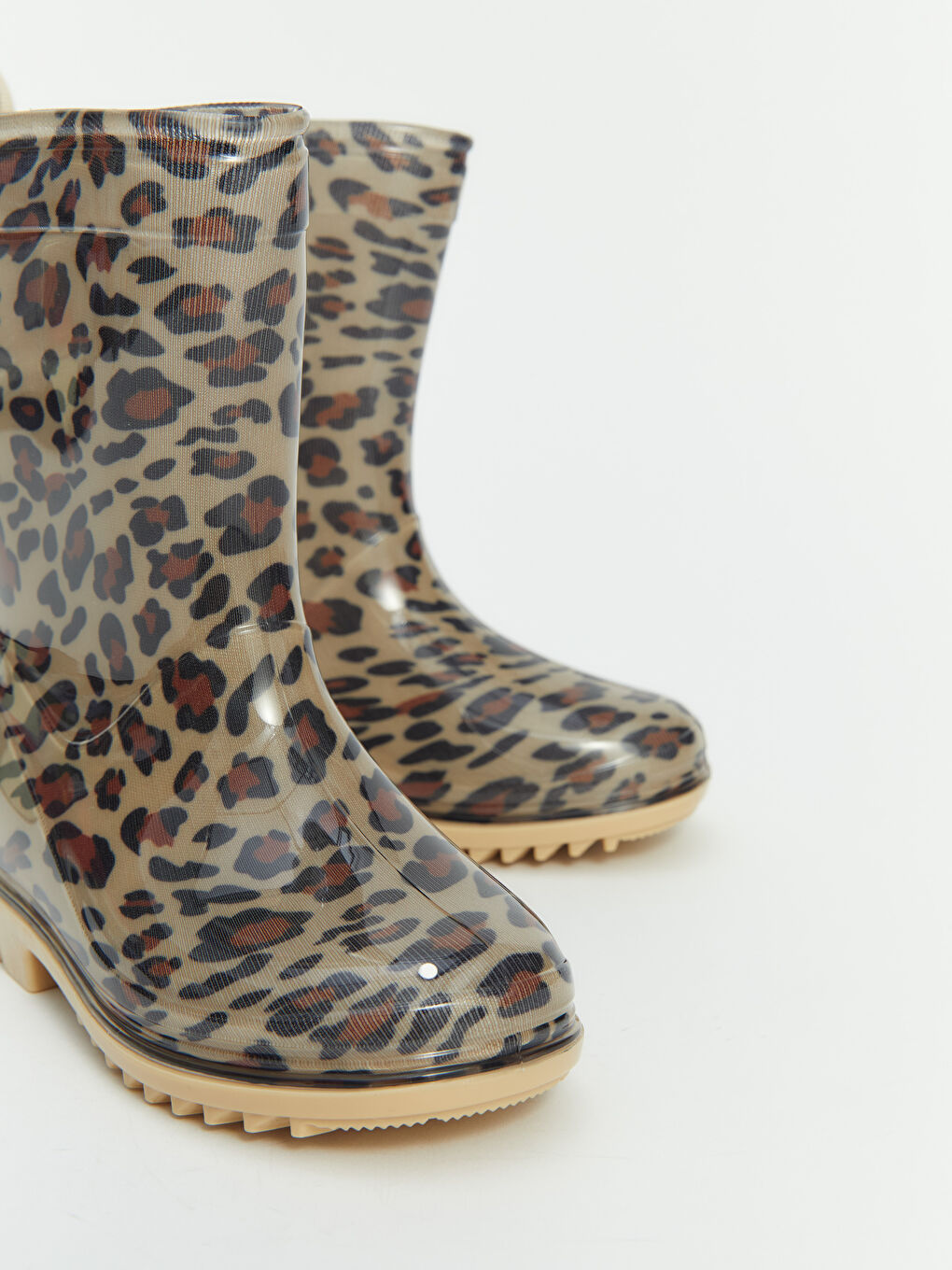 Baby Girl BEIGE Knee-High Boots-2