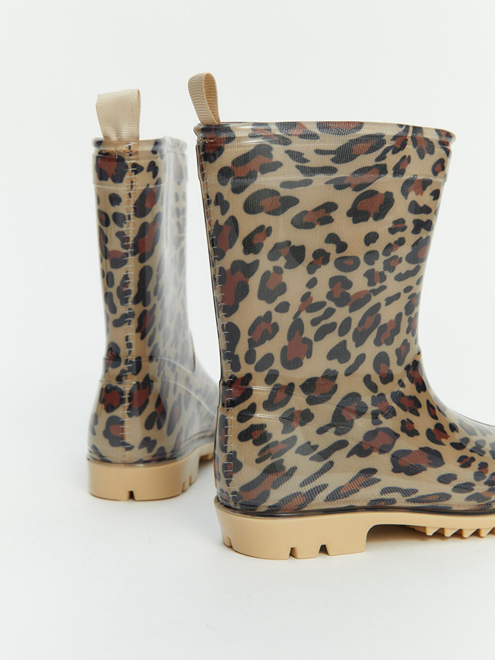 Baby Girl BEIGE Knee-High Boots-3