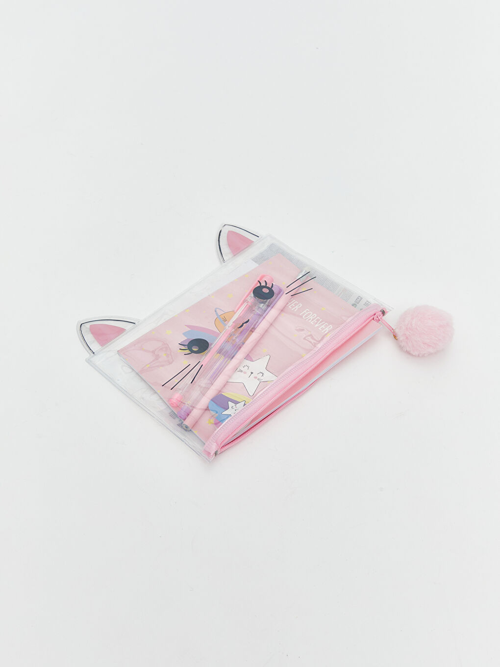 Printed Girls' Stationery Set-1