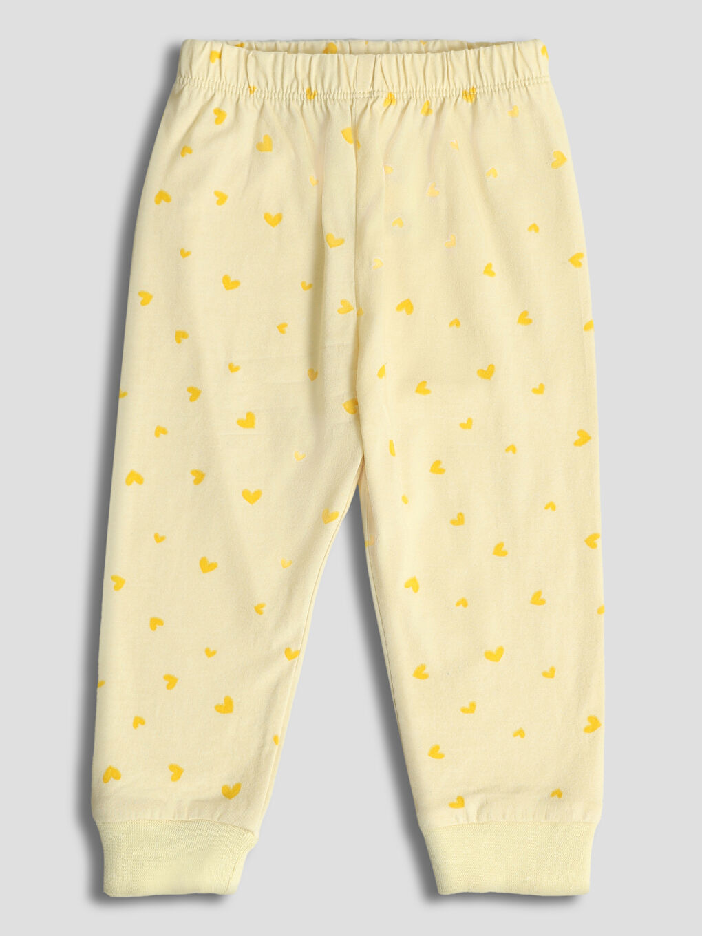 Crew Neck Tweety Printed Girls' Pyjama Set-4