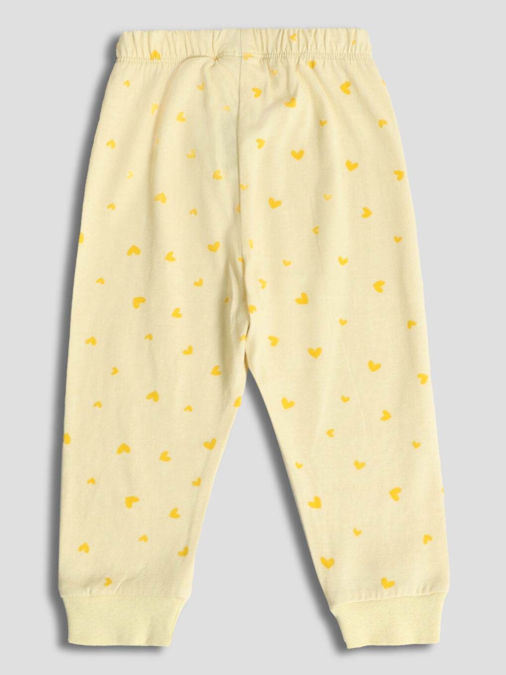 Crew Neck Tweety Printed Girls' Pyjama Set-5