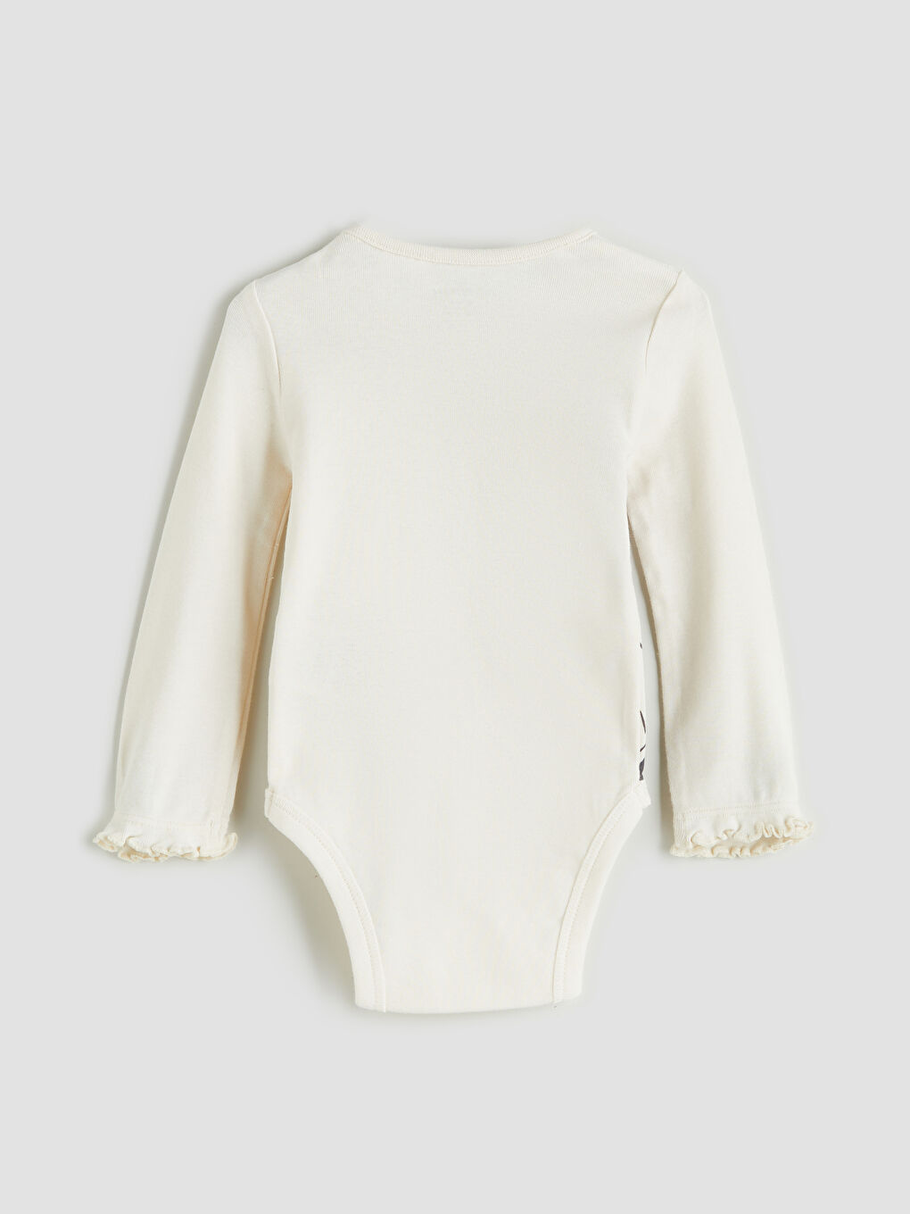 Minnie Mouse Printed Baby Girls' Snap-Button Bodysuit-5