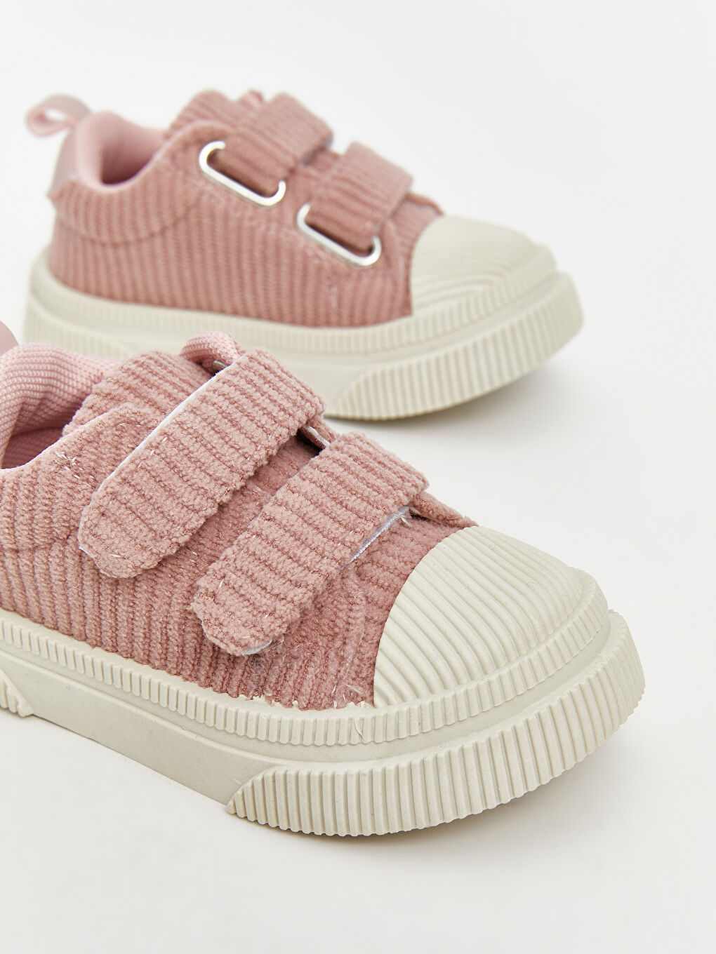 Hook and Loop Baby Girls' Sneakers-2