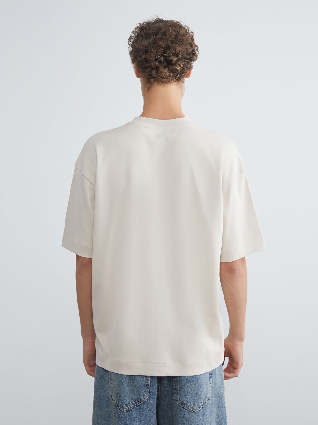 T-shirt pour Hommes à Col Rond-3