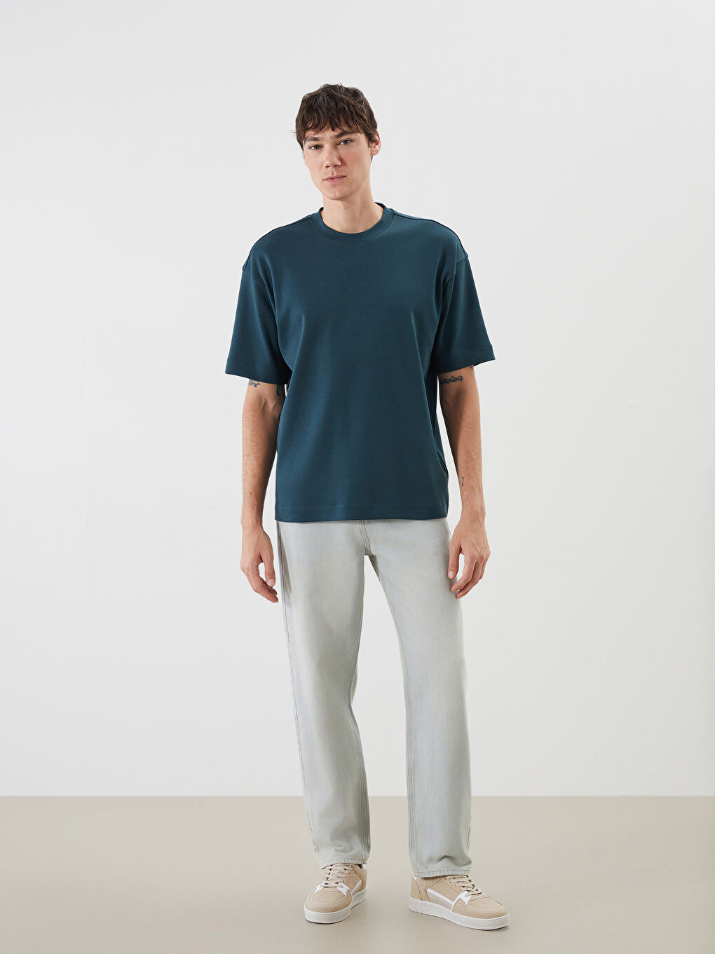 Crew Neck Men's T-Shirt-1