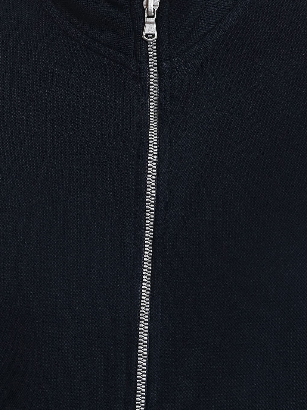 Sweat-shirt zippé à manches longues pour Hommes avec col cheminée-4