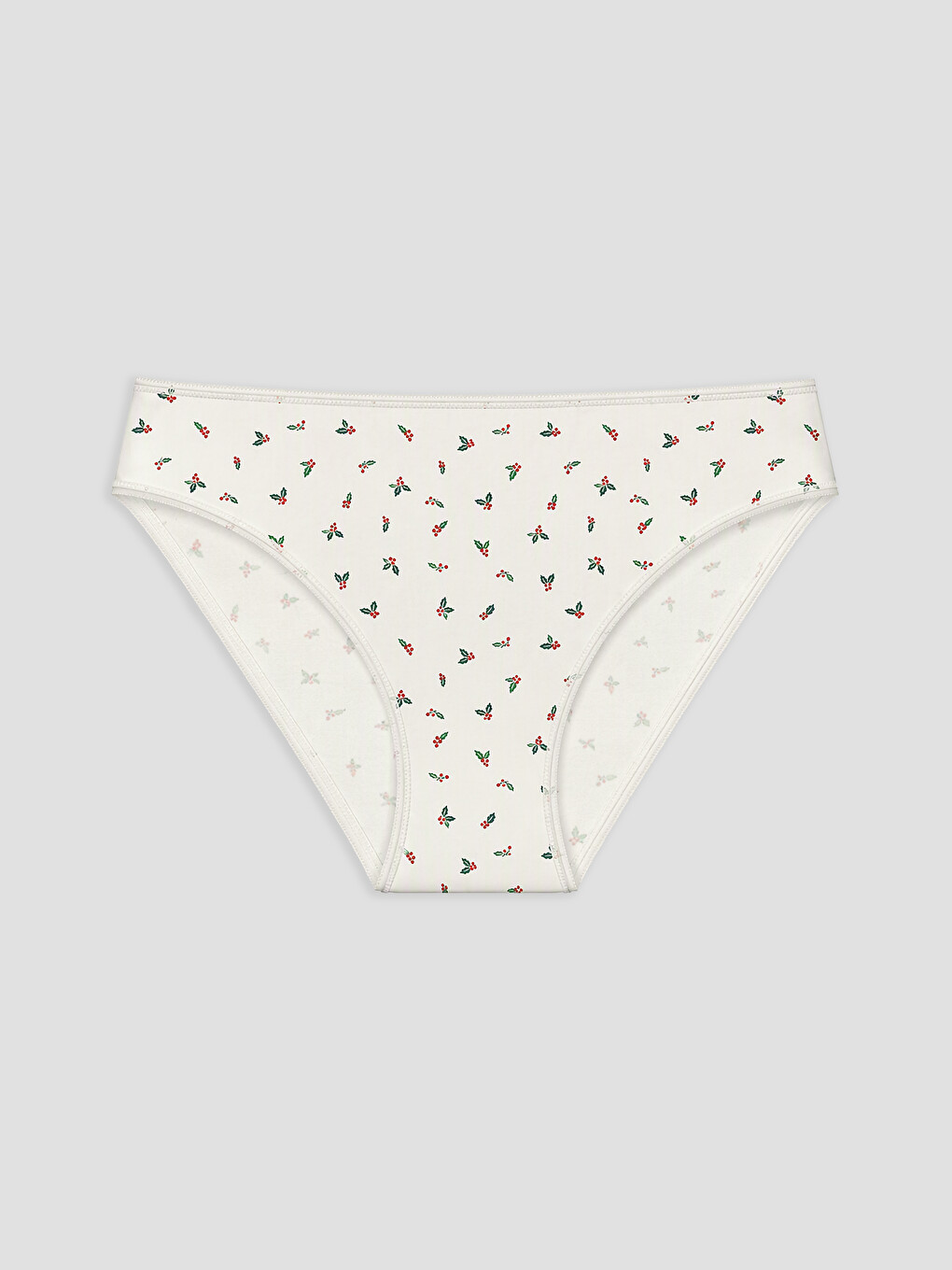 Pembe Desenli Bikini Külot