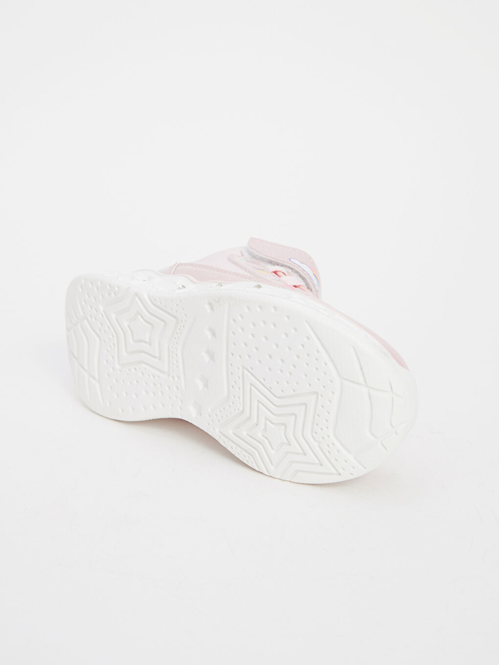 Bottes Bébé Fille avec Lacets et Velcro et Semelles Lumineuses-4
