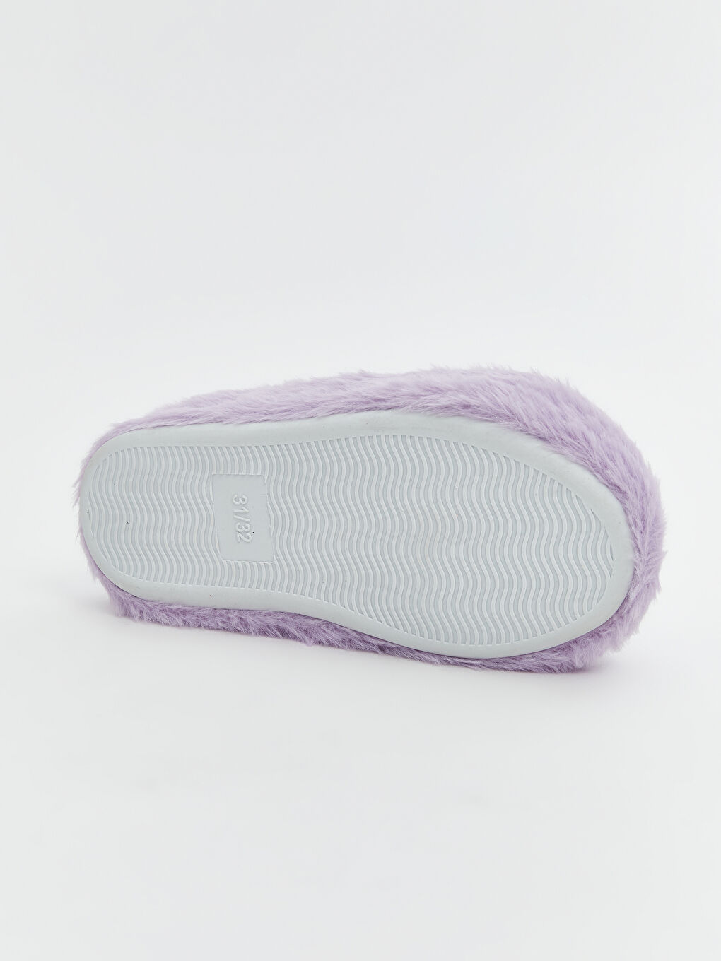 Stitch Embroidered Baby Girls' Plush Home Slippers-3