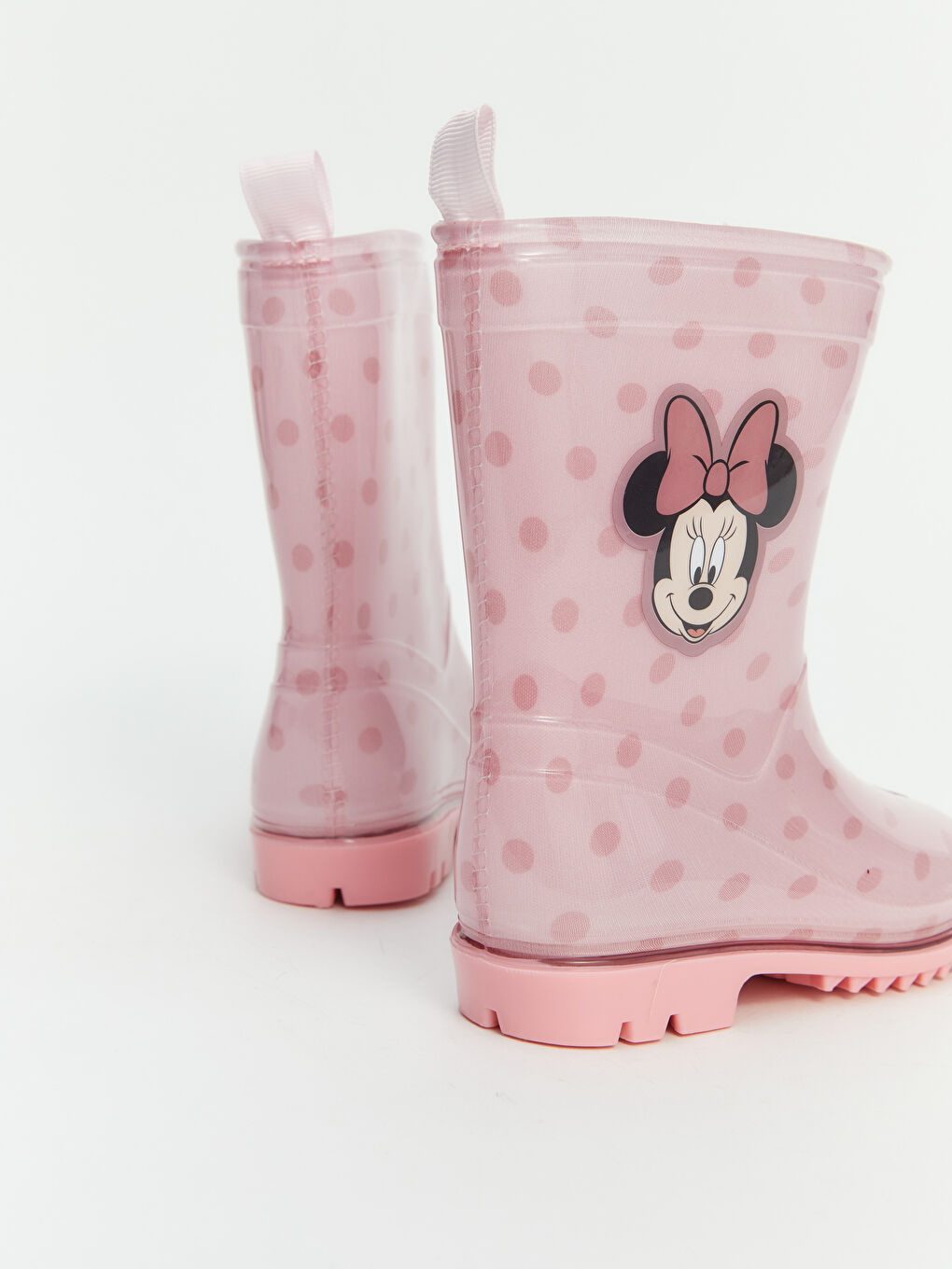 Baby Girl PINK Knee-High Boots-3