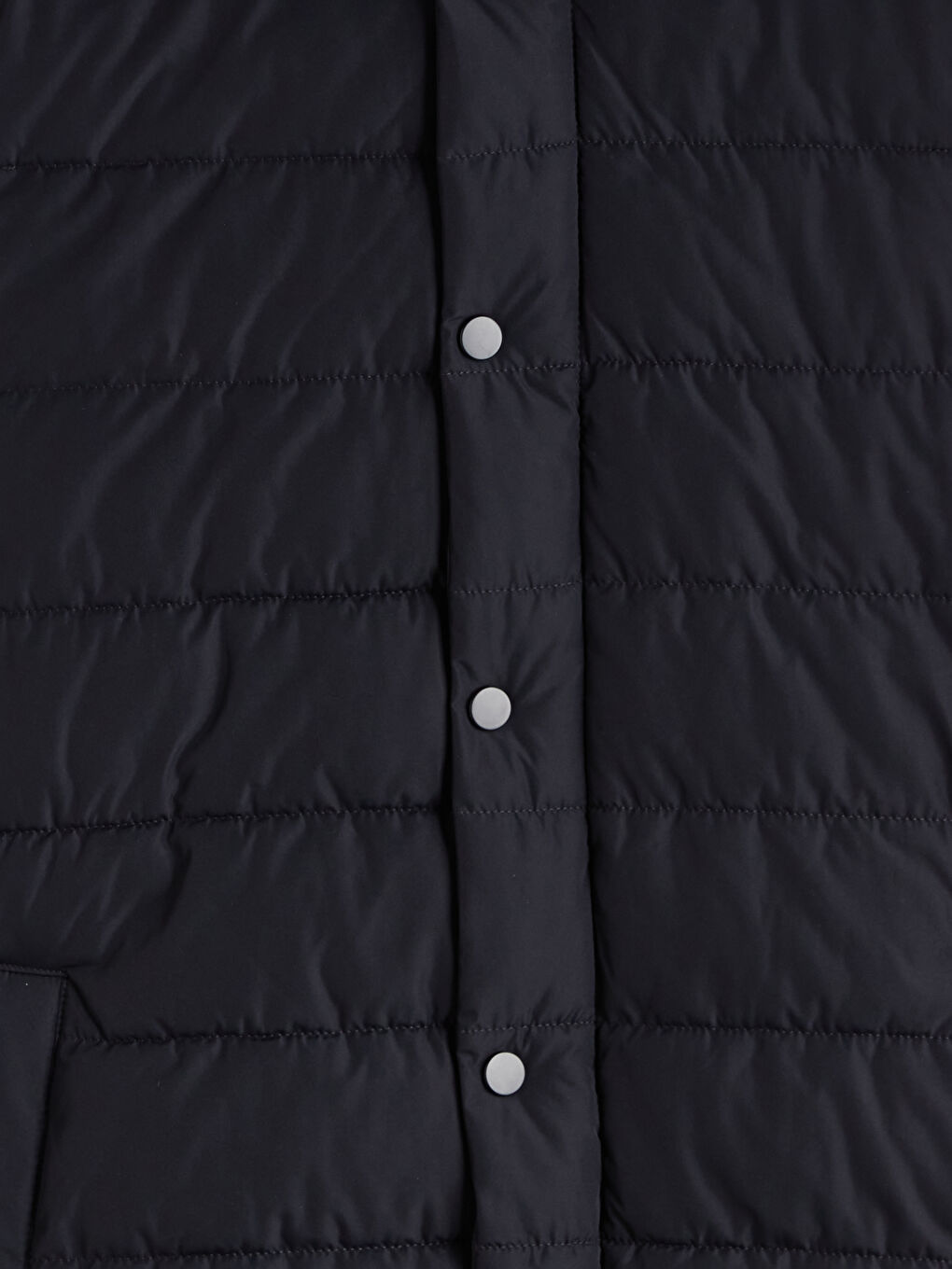 Slim Fit Funnel Neck Men's Vest-1