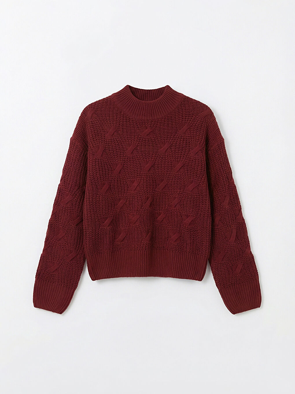 Женщины Красный Свитер