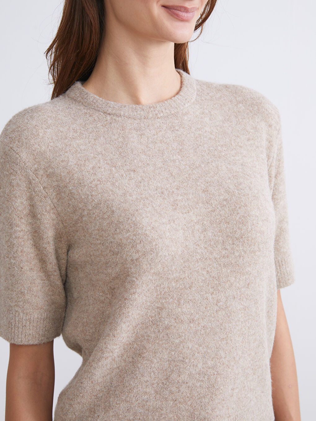 LCW Vision Crew Neck Women's Knitwear Sweater -W5BN44Z8-D3G