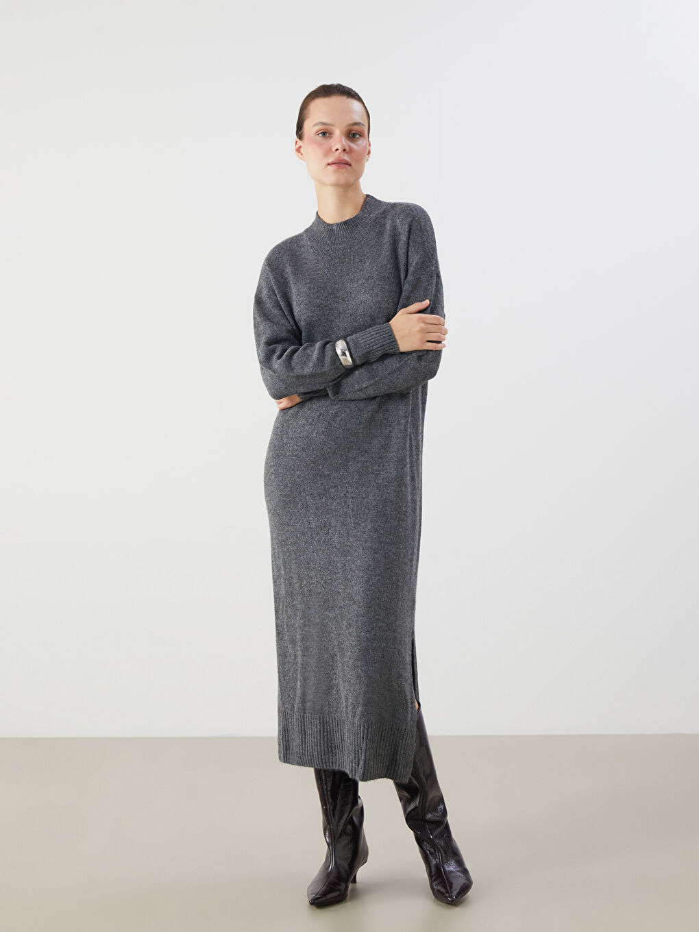 Woman ANTHRACITE Dress-1